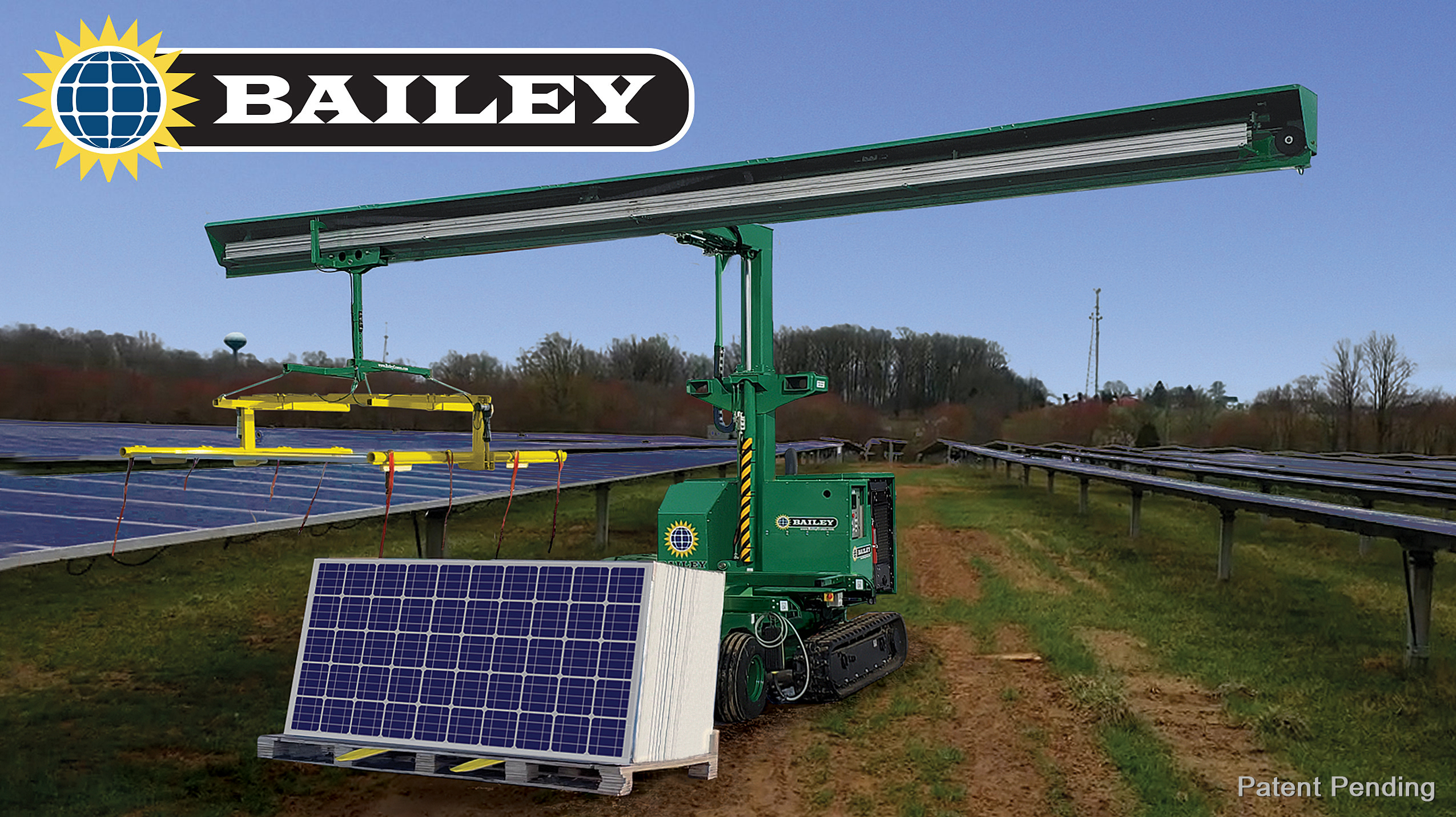 太阳能Trax正在安装太阳能电池板