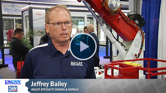 Video from GlassBuild America on Bailey Specialty Cranes and Aerials